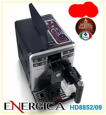 Philips-Saeco Energica Focus Black HD8852/09